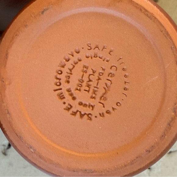 La Fermiere set of 3 chocolate brown terra-cotta pots￼ - Picture 6 of 7